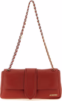 Red Lamb Leather Shoulder Bag 1