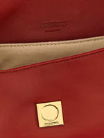 Red Lamb Leather Shoulder Bag 4