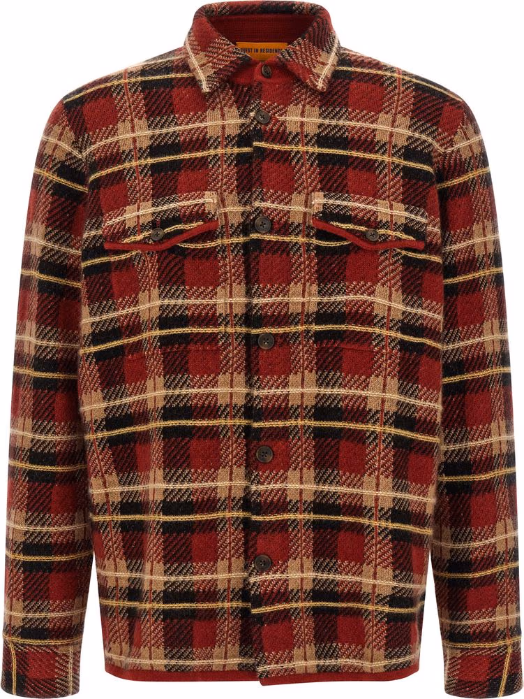 Red Cashmere Blouse