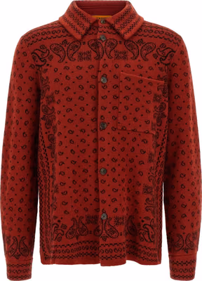 Red Cashmere Blouse