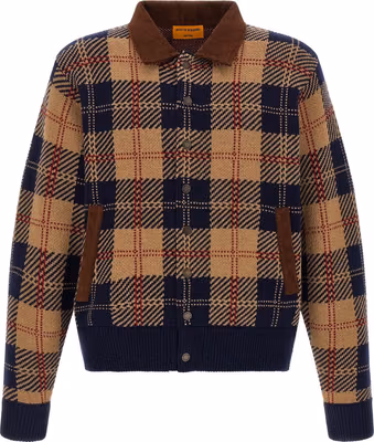 Multicolor Wool Bomber