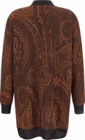 Brown Viscose Cardigan 2