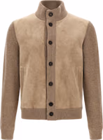 Beige Cashmere Cardigan 1