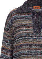 Multicolor Viscose Polo Shirt 3