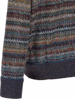 Multicolor Viscose Polo Shirt 4