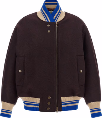 Purple Wool Bomber