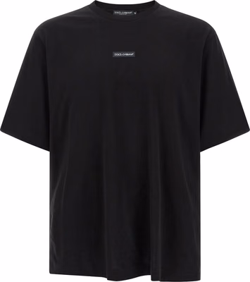 Black Cotton T-Shirt