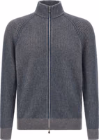 Blue Cashmere Cardigan 1