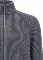Blue Cashmere Cardigan 3