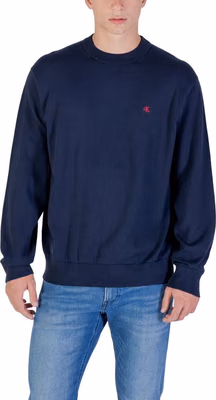 Blue Cotton Sweatshirt