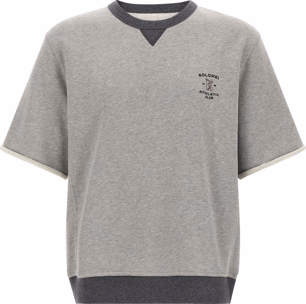 Gray Cotton Sweatshirt