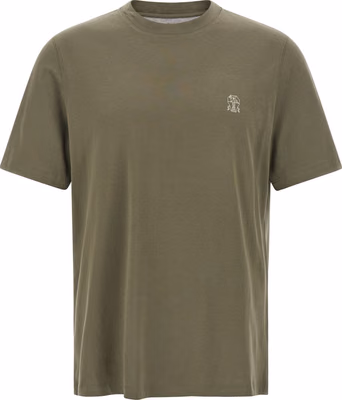 Bicolor Cotton T-Shirt