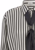Bicolor Silk Blouse 3
