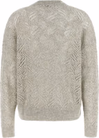 Gray Polyamide Cardigan 2