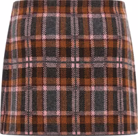 Brown Wool Long Skirt 2
