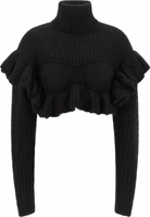 Black Mohair Cardigan 1