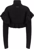 Black Mohair Cardigan 2
