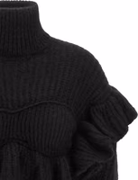Black Mohair Cardigan 3