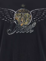 تي شيرت قطني أسود 4