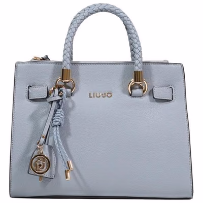 Blue Polyethylene Handbag