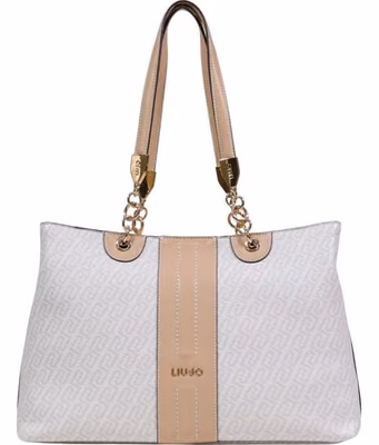 White Polyethylene Handbag