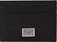 Black Calfskin Cardholder 1