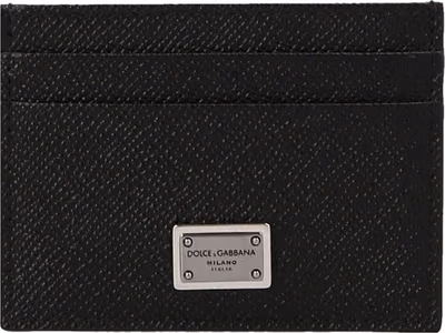Black Calfskin Cardholder