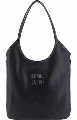 Black Calf Leather Bos Taurus Shoulder Bag