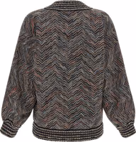 Multicolor Wool Bomber 2