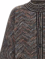 Multicolor Wool Bomber 3