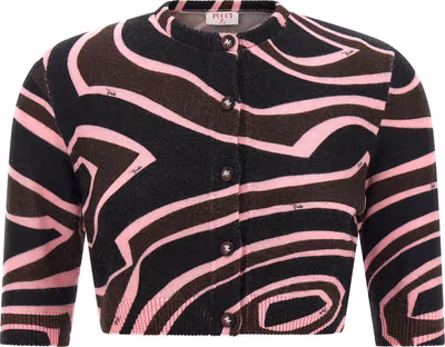 Multicolor Wool Cardigan