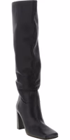 Black Calfskin Over The Knee 2