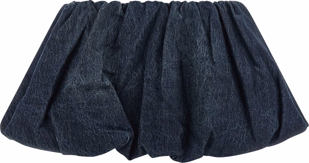 Blue Cotton Long Skirt