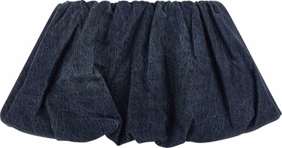 Blue Cotton Long Skirt