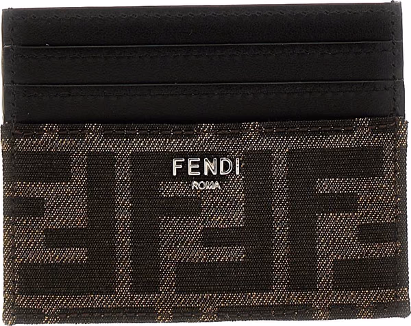 Brown Calfskin Cardholder
