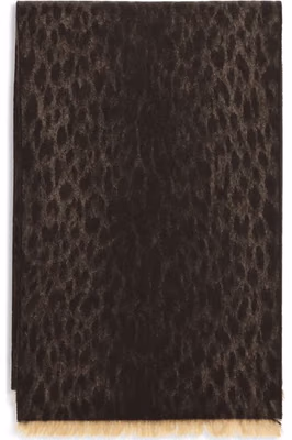 Brown Wool Oves Aries Scarf