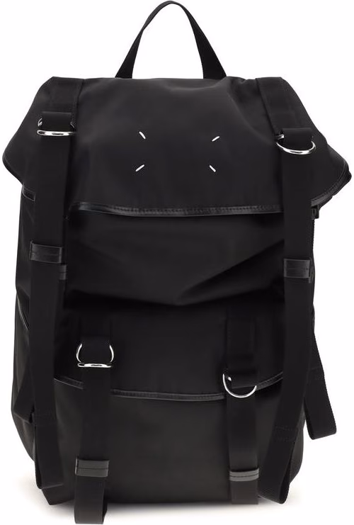 Black Nylon Backpack