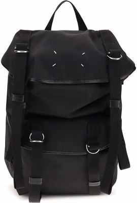 Black Nylon Backpack