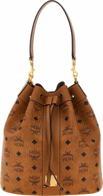Brown Polyethylene Shoulder Bag