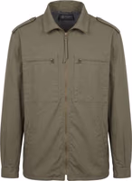 Green Polyurethane Men Jacket 1