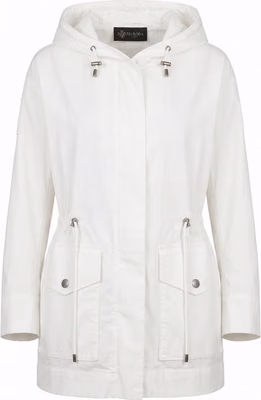 White Cotton Women Jacket