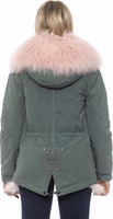 Green Cotton Women Jacket 3