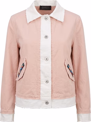 Pink Cotton Women's Jacket