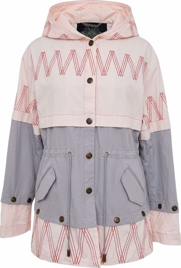 Pink Cotton Women Jacket