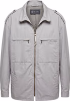 Green Polyurethane Men Jacket 1