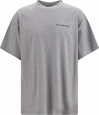 Gray Cotton T-Shirt