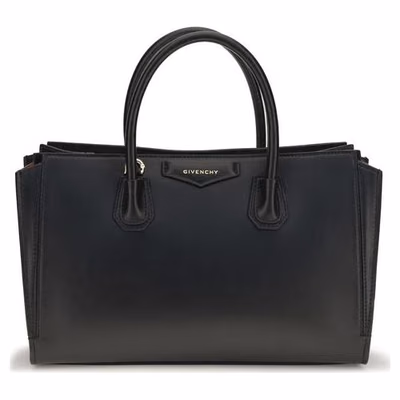 Black Calf Leather Bos Taurus Handbag