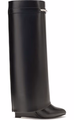 Black Calf Leather Bos Taurus Boots