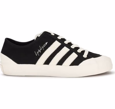 Black Fabric Low Top Sneakers