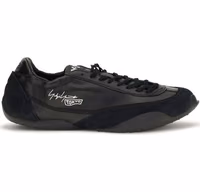 Black Calf Leather Bos Taurus Athletic Sneakers 1